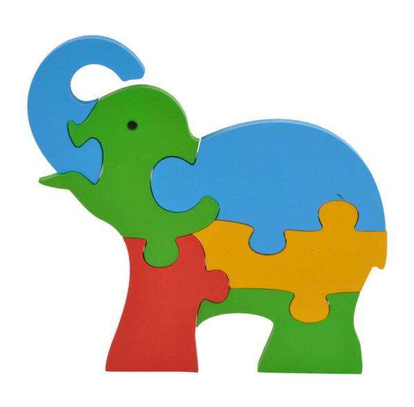 Kinder Creative Jigsaw Puzzle - Baby Elephant - Big-0