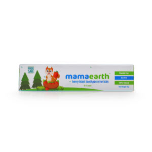 Mamaearth 100% Natural Berry Blast Toothpaste for Kids - 50gm-0