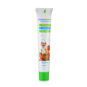 Mamaearth 100% Natural Berry Blast Toothpaste for Kids - 50gm-31347