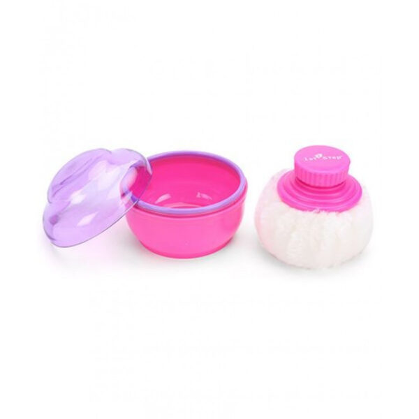 1st Step Powder Box With Filling Puff - Pink-32318