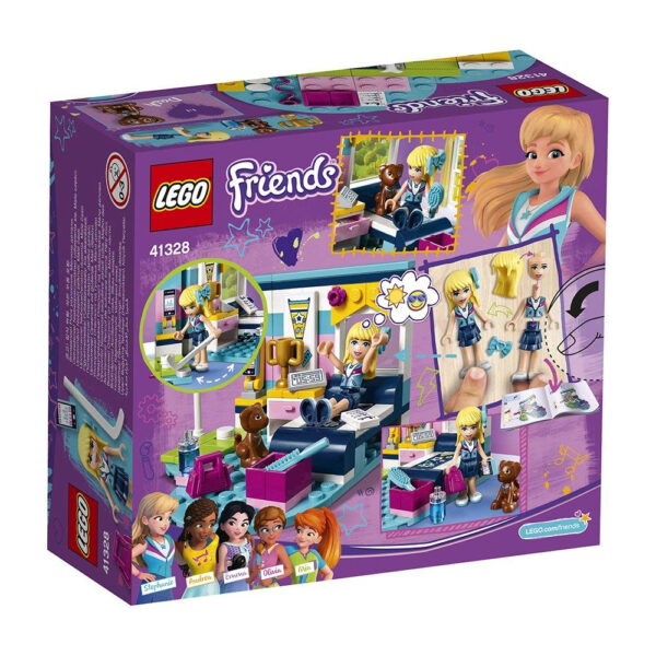 Lego Friends Stephanie's Bedroom Building Blocks for Girls (41328) - 95 Pcs-31998