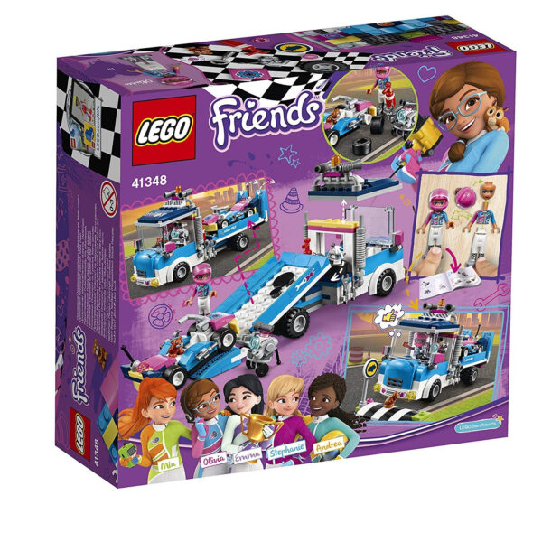 Lego Friends Olivia's Go Kart & Care Truck Building Blocks (41348) - 247 Pcs-31961