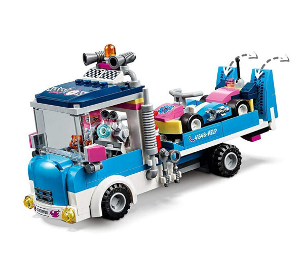 Lego Friends Olivia's Go Kart & Care Truck Building Blocks (41348) - 247 Pcs-31965