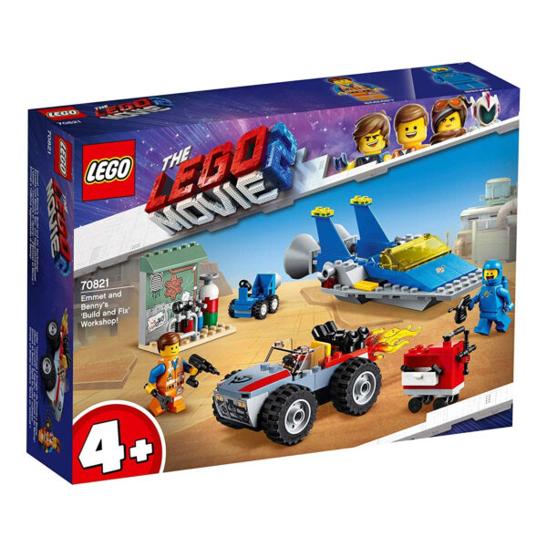 Lego The Movie 2 Emmet and Benny’s ‘Build and Fix’ Workshop Building Blocks (70821) - 117 Pcs-31945