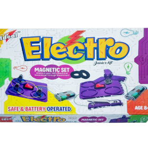 Ideal Junior Scientist Electromagnet Set I Basic Electromagnetic Experiments for Science Fair Projects-32092