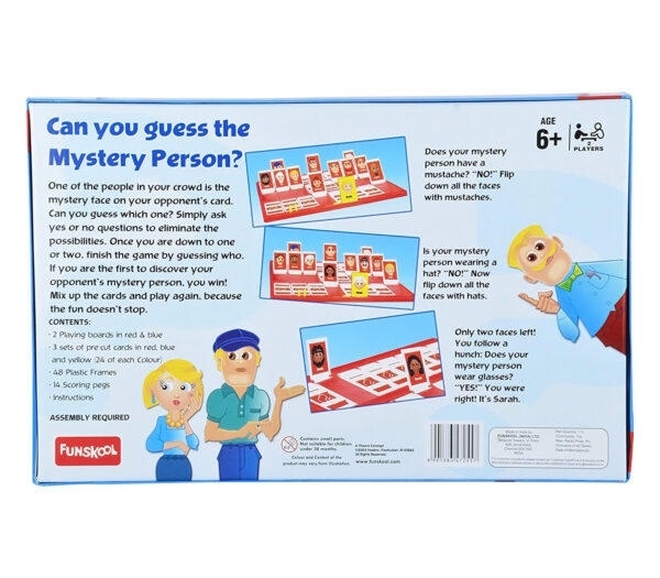 Funskool Guess Who - Mystery Game for Kids-32111