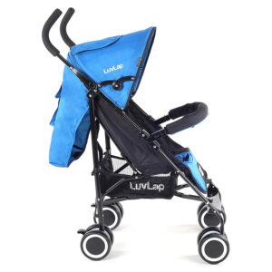 LuvLap City Baby Buggy Cum Stroller (18278) - Blue-32369