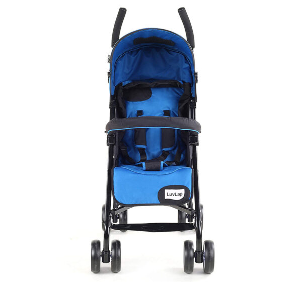 LuvLap City Baby Buggy Cum Stroller (18278) - Blue-32372