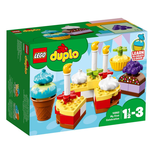 LEGO Duplo My First Celebration Building Blocks for Kids (10862) - 41 Pcs-0