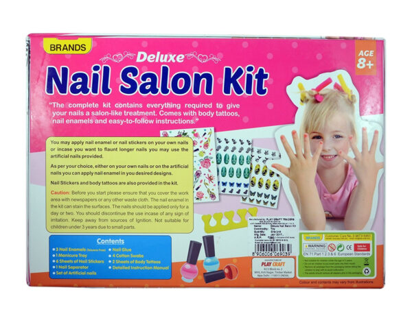 Play Craft Nail Salon Kit Deluxe (8Y+)-32130
