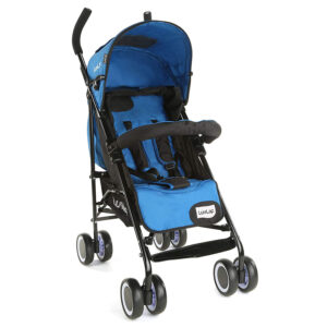 LuvLap City Baby Buggy Cum Stroller (18278) - Blue-0