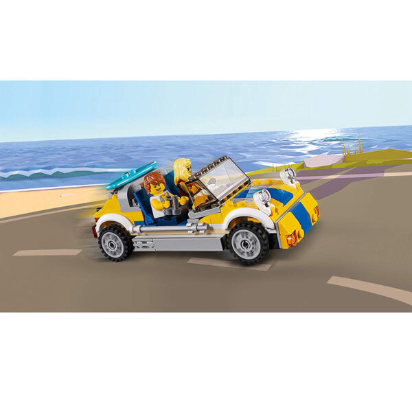 Lego Creator 3in1 Sunshine Surfer Van Building Blocks for Kids (31079) - 379 Pieces-31705