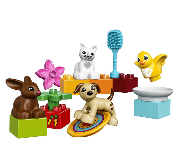 Lego Duplo Town Family Pets Building Blocks for Kids (10838) - 15 Pcs-31879