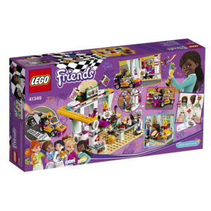 Lego Friends Andrea's Drifting Diner with Go Kart Building Blocks for Girls (41349) - 345Pcs-31789