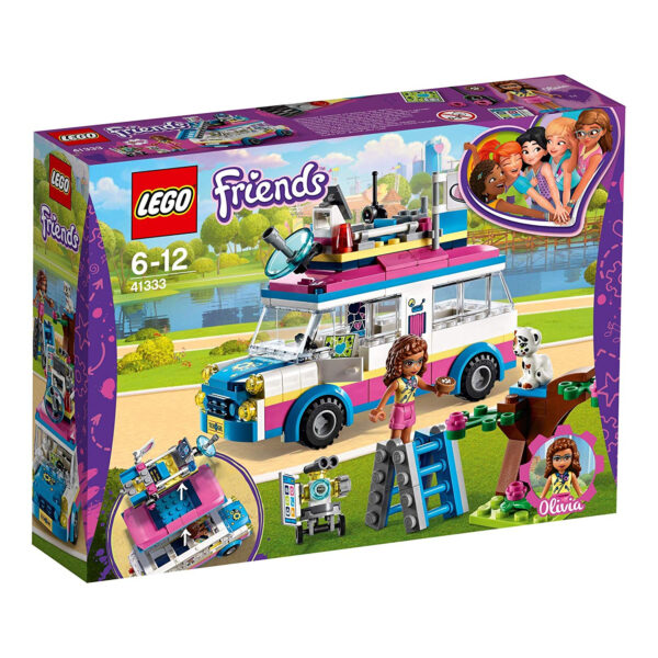 Lego Friends Olivia's Mission Vehicle Building Blocks (41333) - 223 pcs-31899