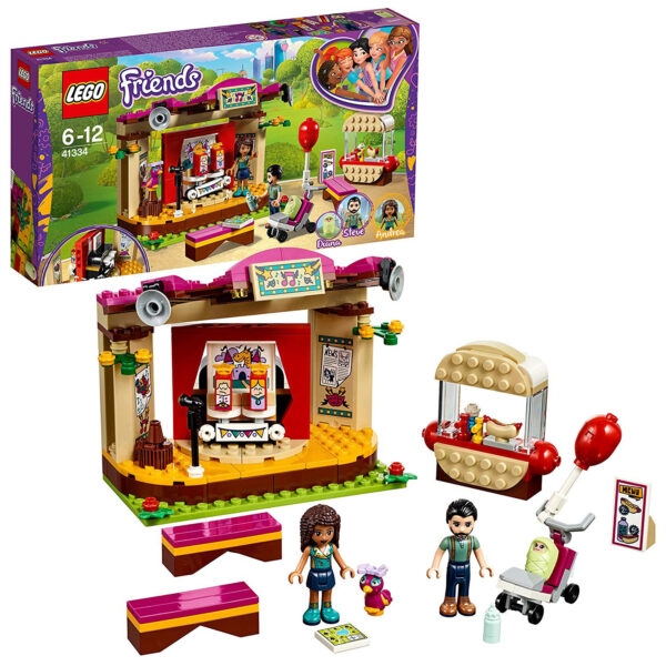 Lego Friends Andrea's Park Performance (41334) - 229Pcs-0