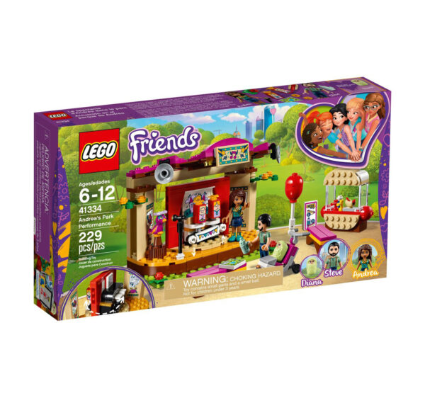 Lego Friends Andrea's Park Performance (41334) - 229Pcs-31659