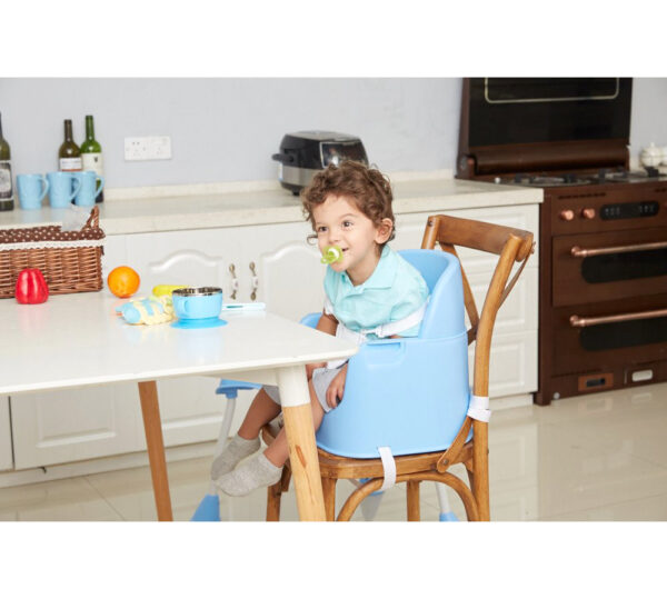 R for Rabbit Cherry Berry Grand - The Convertible 4 in 1 High Chair for Baby/Kids (Blue)-33121