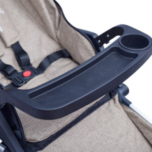 R for Rabbit Giggle Wiggle - The Feather Lite Stroller (Brown)-32827