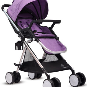 R for Rabbit Giggle Wiggle - The Feather Lite Stroller (Purple)-0