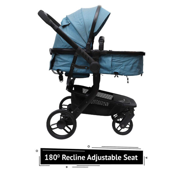 R for Rabbit Hokey Pokey Plus Baby Stroller and Pram - Ultimate Pram for Baby/Kids (Blue)-32907