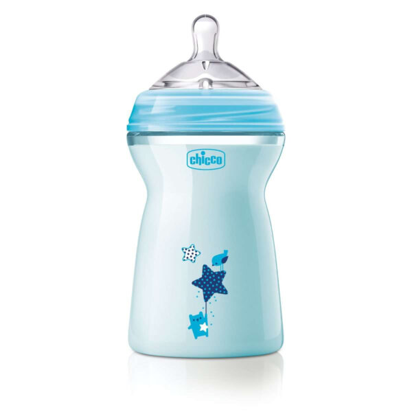 Chicco Natural Feeling Feeding (Blue) - 330ml-32631