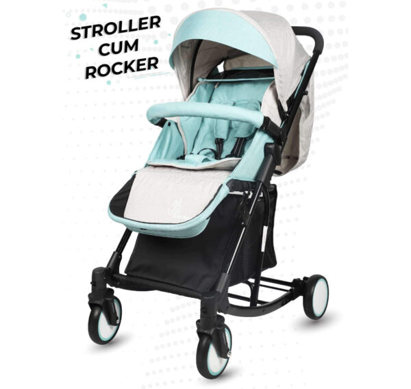 R for Rabbit Rock N Roll - The Rocking Baby Stroller and Pram for Babies-0