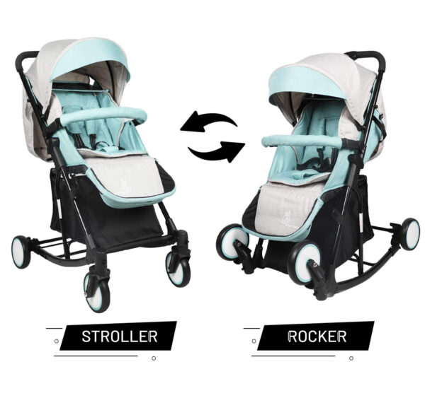 R for Rabbit Rock N Roll - The Rocking Baby Stroller and Pram for Babies-32530