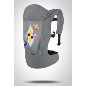 R For Rabbit Hug Me Elite - The Ergonomic Baby Carrier - Grey-33212