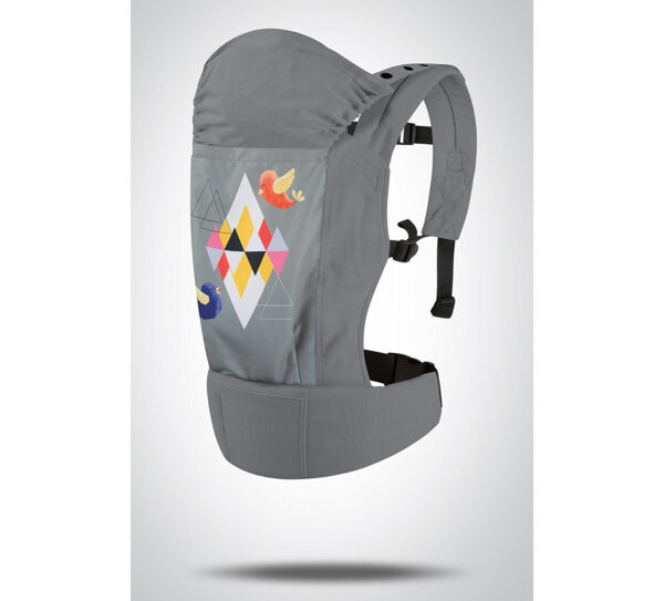 R For Rabbit Hug Me Elite - The Ergonomic Baby Carrier - Grey-33212