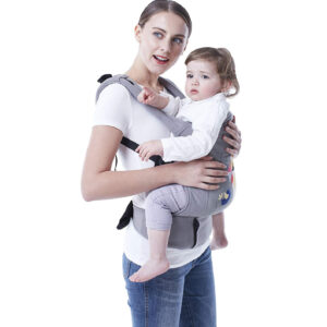 R For Rabbit Hug Me Elite - The Ergonomic Baby Carrier - Grey-33211