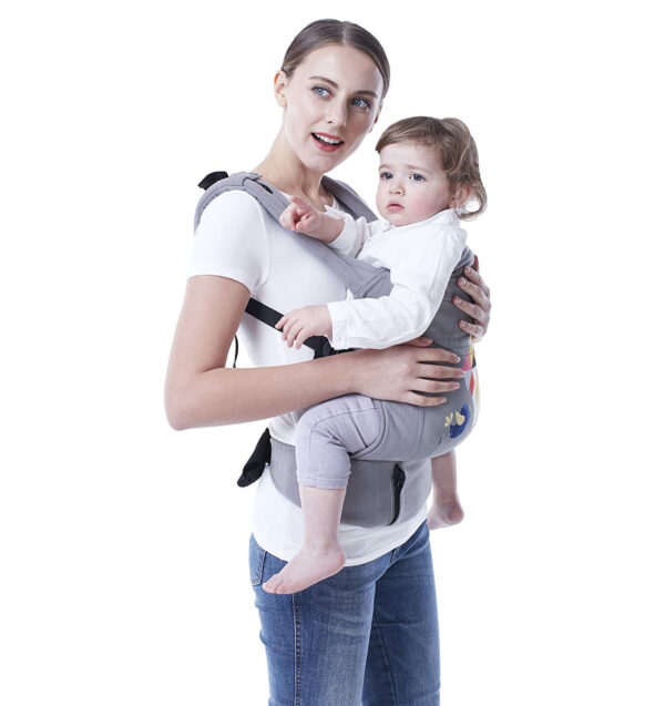 R For Rabbit Hug Me Elite - The Ergonomic Baby Carrier - Grey-33211