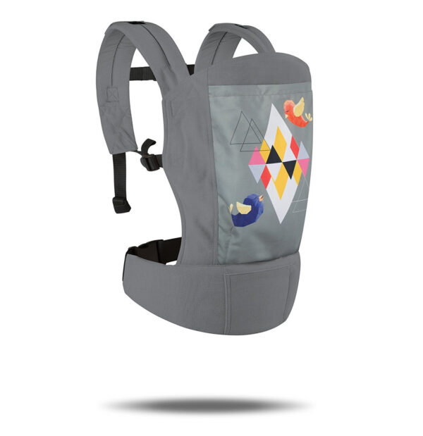 R For Rabbit Hug Me Elite - The Ergonomic Baby Carrier - Grey-33213