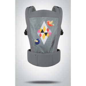 R For Rabbit Hug Me Elite - The Ergonomic Baby Carrier - Grey-33214