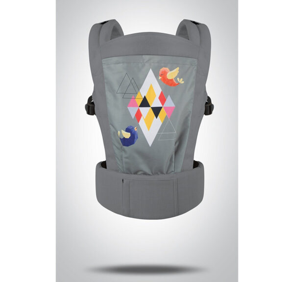 R For Rabbit Hug Me Elite - The Ergonomic Baby Carrier - Grey-33214