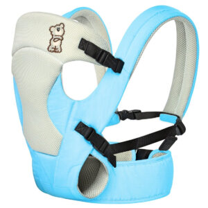 R For Rabbit New Cuddle Snuggle - 3 Way Comfortable Baby Carrier - Sky Blue-0