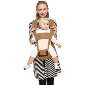 R for Rabbit Upsy Daisy - The Smart Hip Seat Baby Carrier - Light Brown-33255