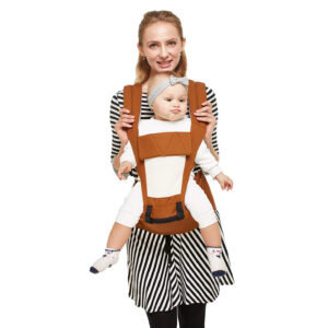 R for Rabbit Upsy Daisy - The Smart Hip Seat Baby Carrier - Brown/Cream-33271
