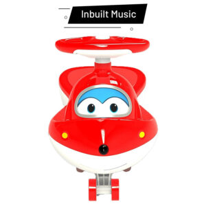 R for Rabbit Super Wings Swing Car - The Designer Magic /Twister Car for Kids / Baby (Red)-32545