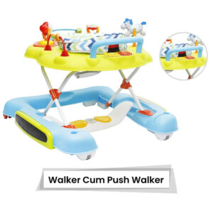 R for Rabbit TIK Tok - The 4 in 1 Baby Walker Cum Activity Center (Walker, Rocker, Push Walker, Activity Center)-32538