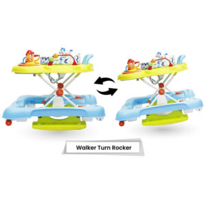 R for Rabbit TIK Tok - The 4 in 1 Baby Walker Cum Activity Center (Walker, Rocker, Push Walker, Activity Center)-32540