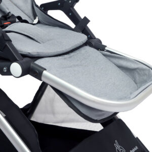 R for Rabbit Giggle Wiggle - The Feather Lite Stroller (Grey)-32808