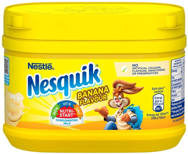 Nestle Nesquik Banana Milkshake Mix 300g-0