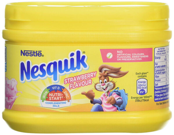 Nesquik Powder Strawberry, 300 g -0