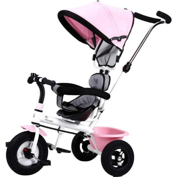 R for Rabbit Tiny Toes Sportz - The Stylish Plug N Play Tricycle For Babies Pink-0