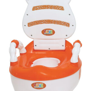 Young Wheel Baby Chair & Potty Trainer 2 in 1- Orange-33387