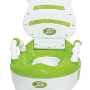 Young Wheel Baby Chair & Potty Trainer 2 in 1- Green-0