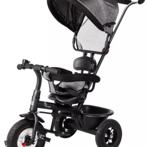 R for Rabbit Tiny Toes Sportz Tricycle - Black-0